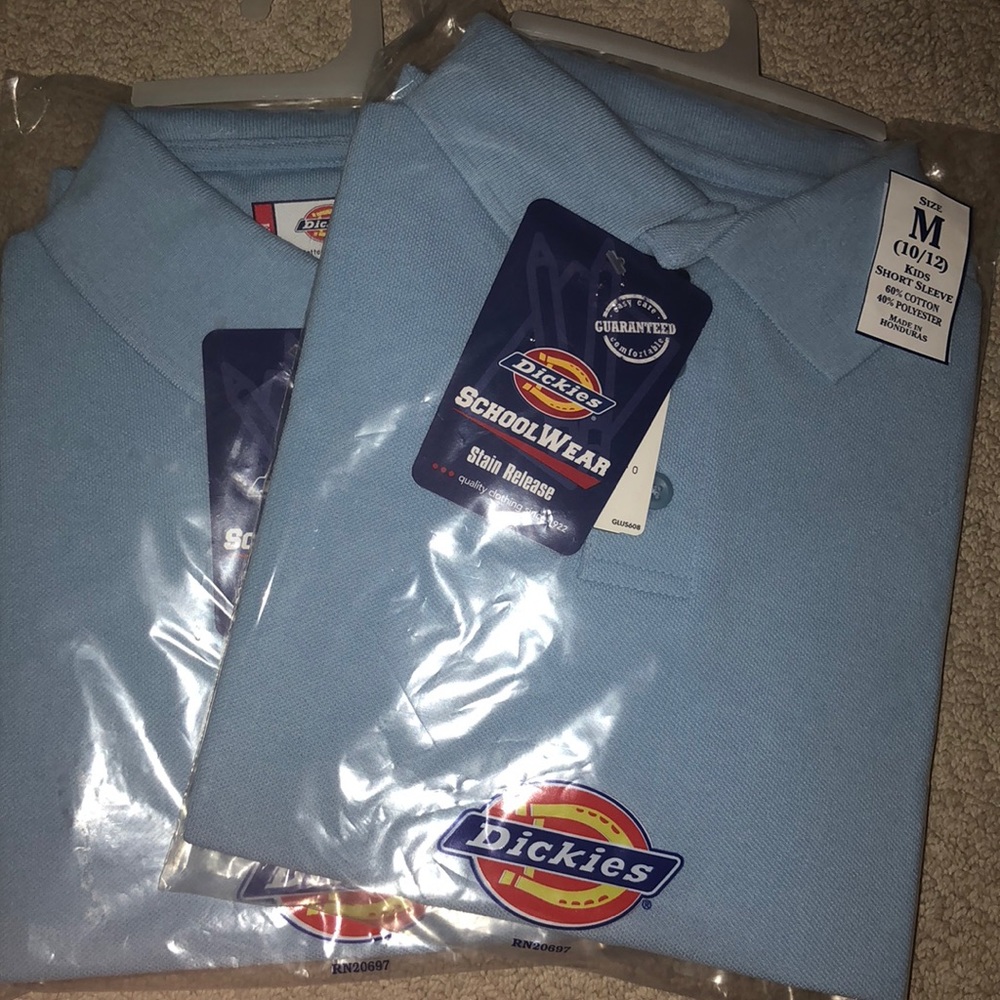 BLUE SHORT SLEEVE SHIRT